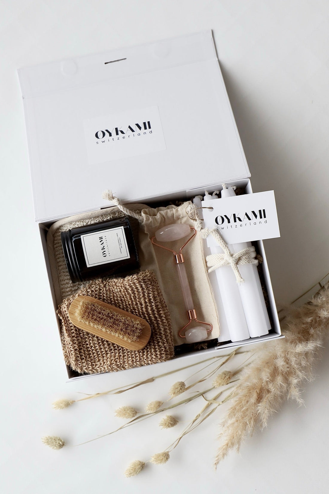 Beauty Geschenkbox "Tokyo" Rosenquarz - OYKAMI in a box