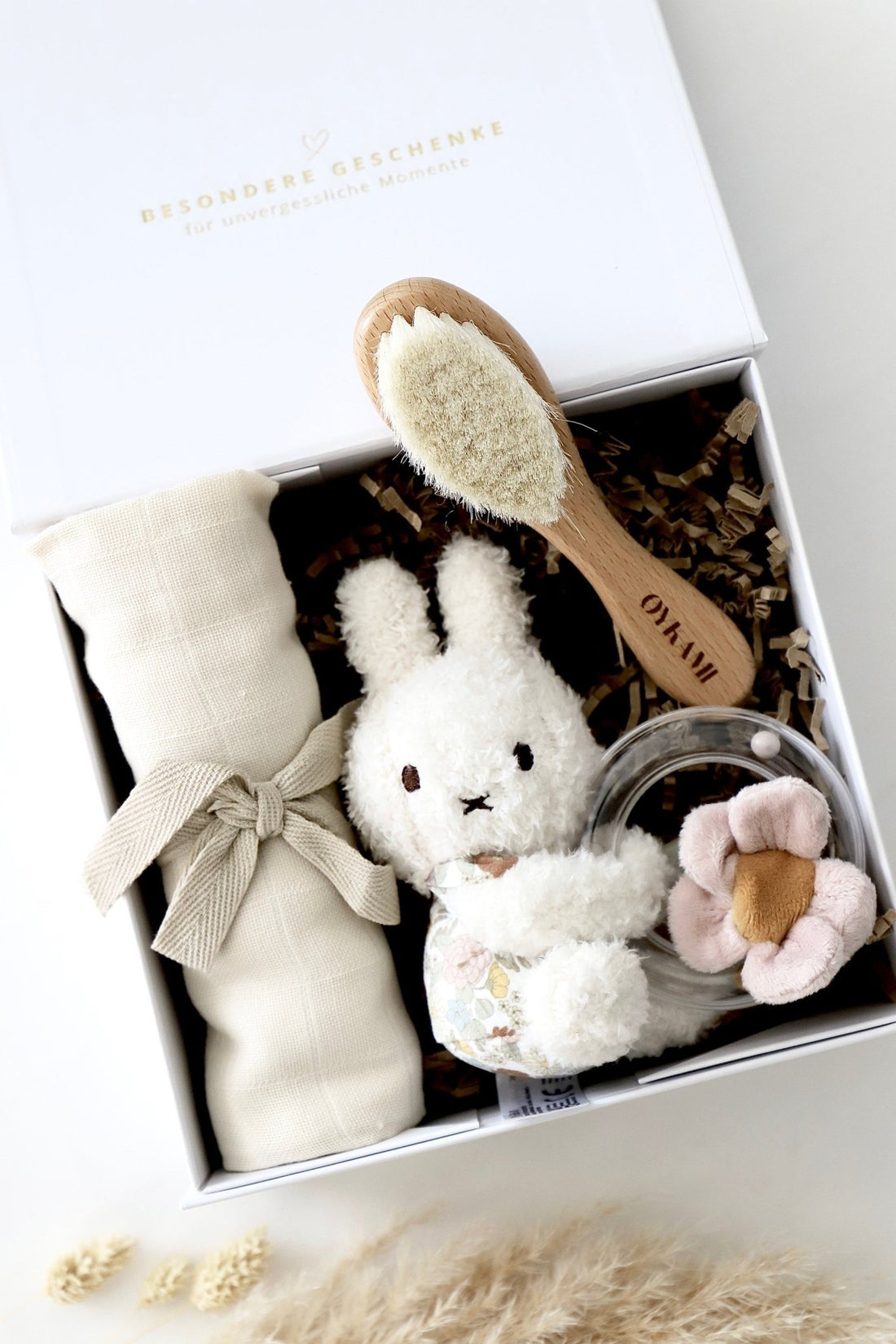 Box Miffy Ringrassel Beige - OYKAMI in a box