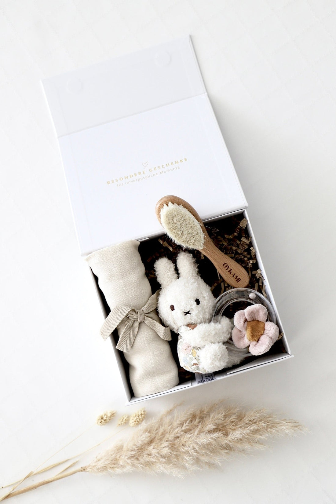 Box Miffy Ringrassel Beige - OYKAMI in a box