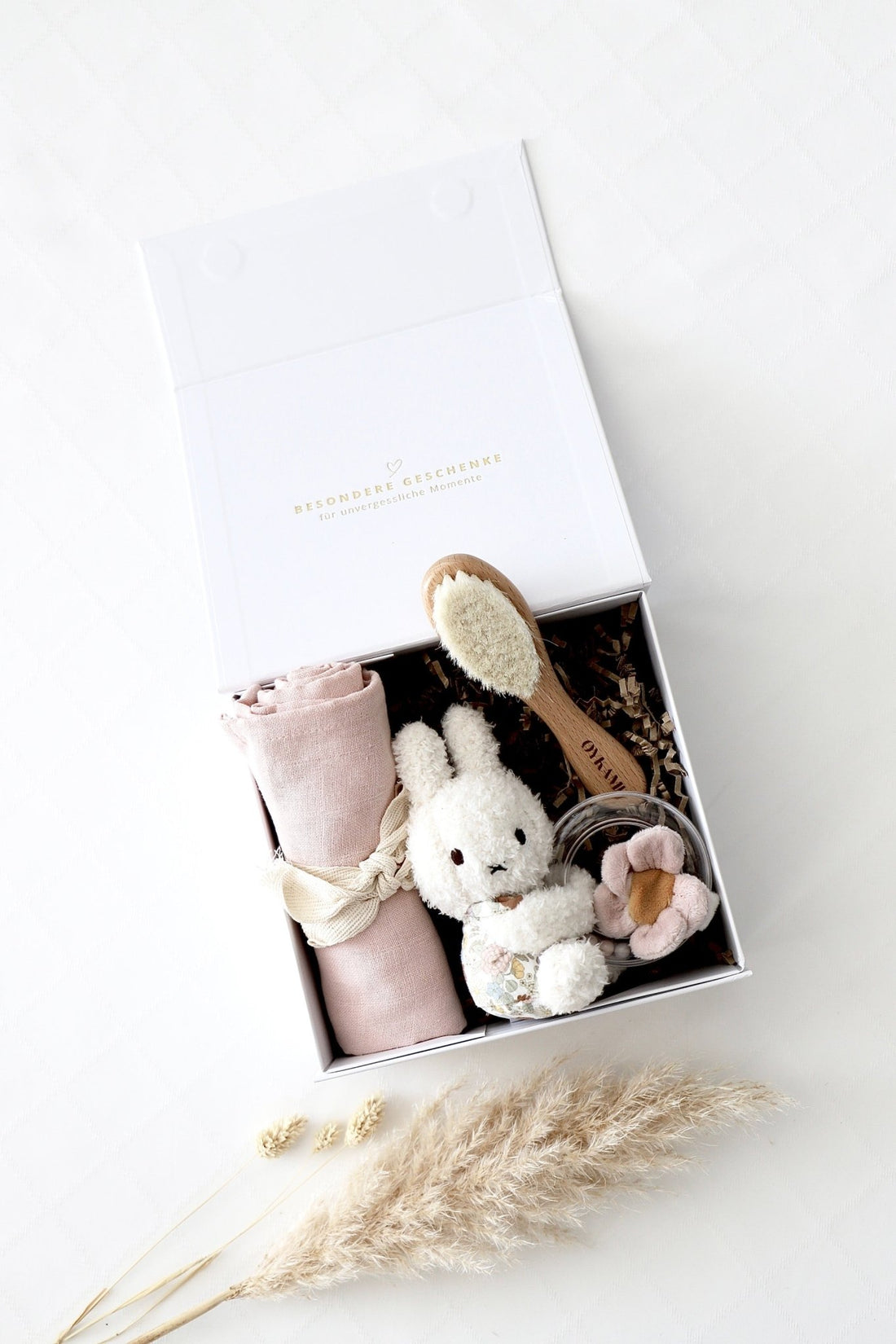 Box Miffy Ringrassel Rosa - OYKAMI in a box