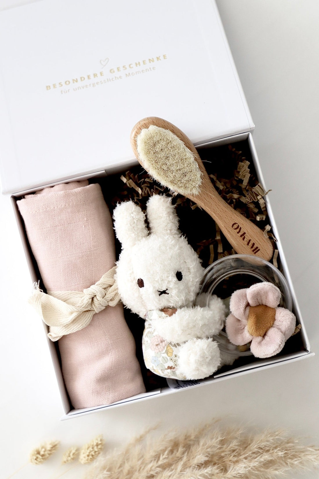 Box Miffy Ringrassel Rosa - OYKAMI in a box
