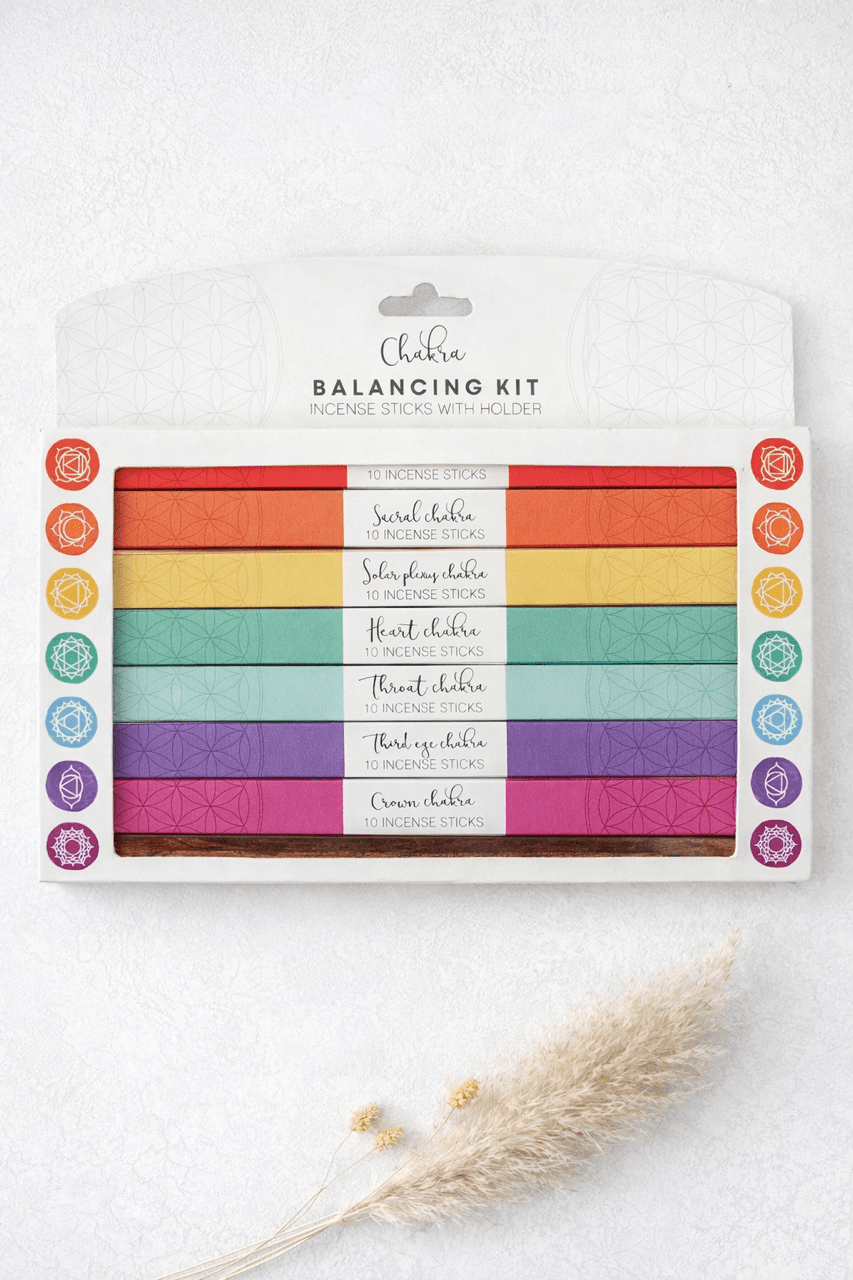 Chakra Räucherstäbchen Set – Balancing Kit - OYKAMI in a box
