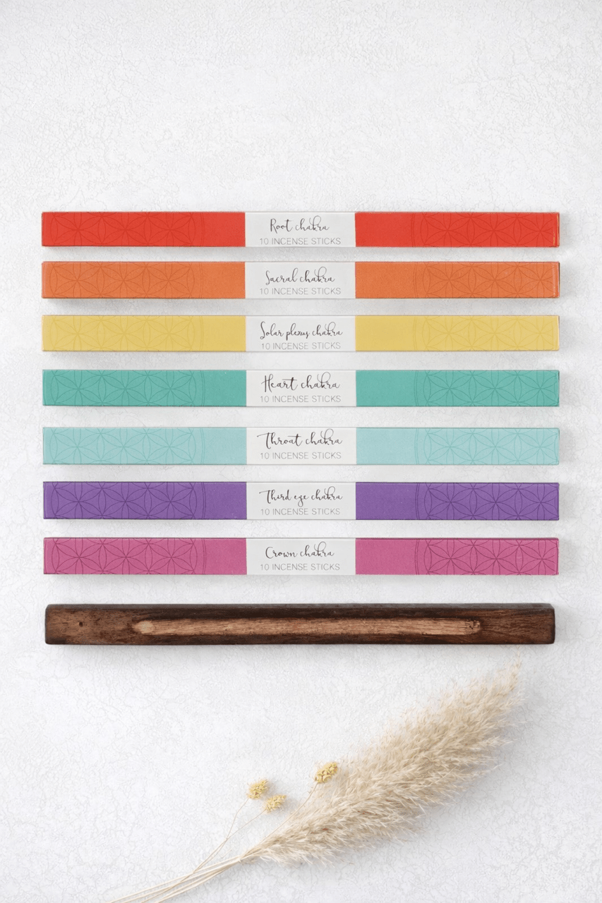 Chakra Räucherstäbchen Set – Balancing Kit - OYKAMI in a box