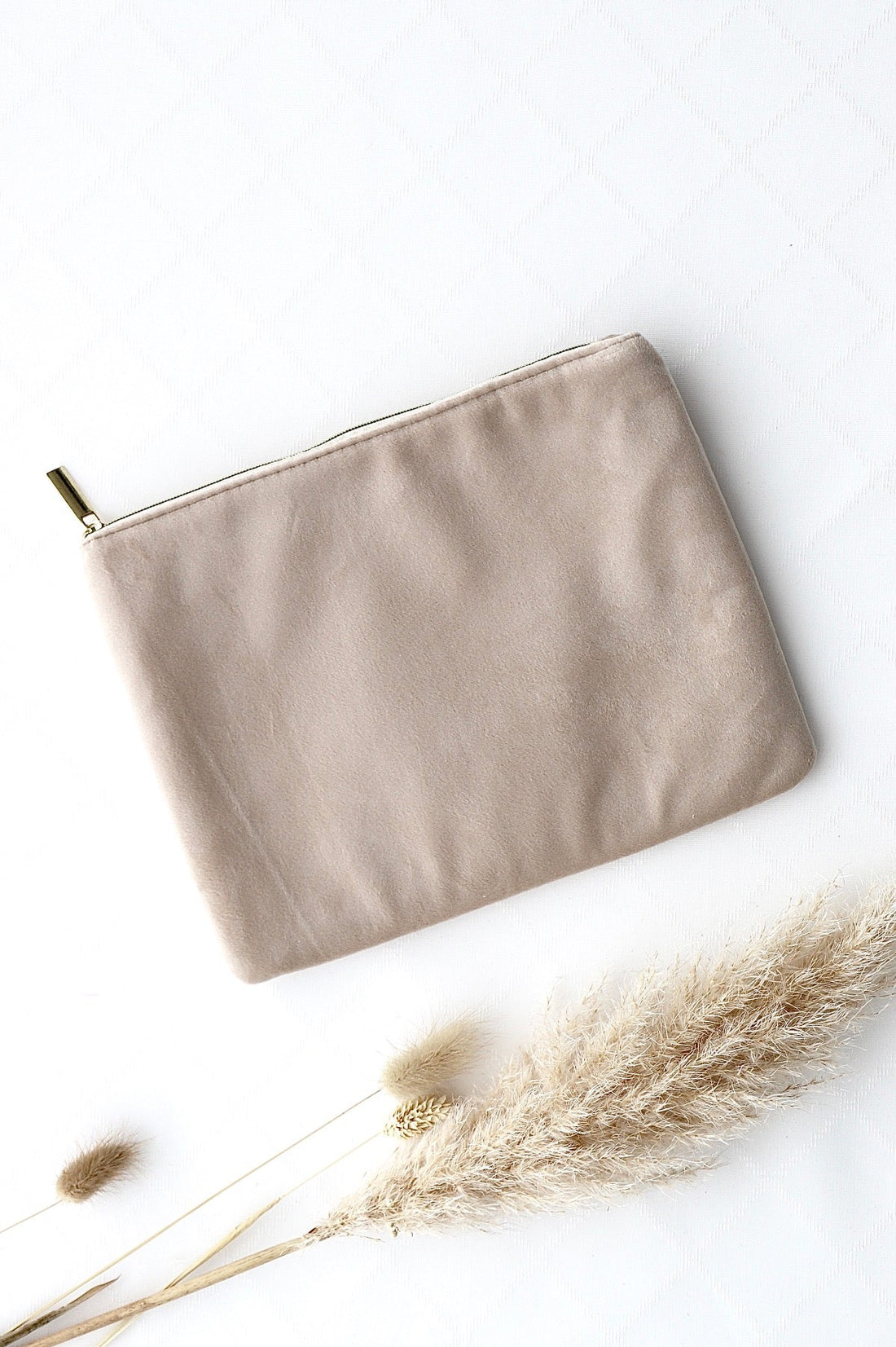 Cord - Necessaire Samt Beige - OYKAMI in a box