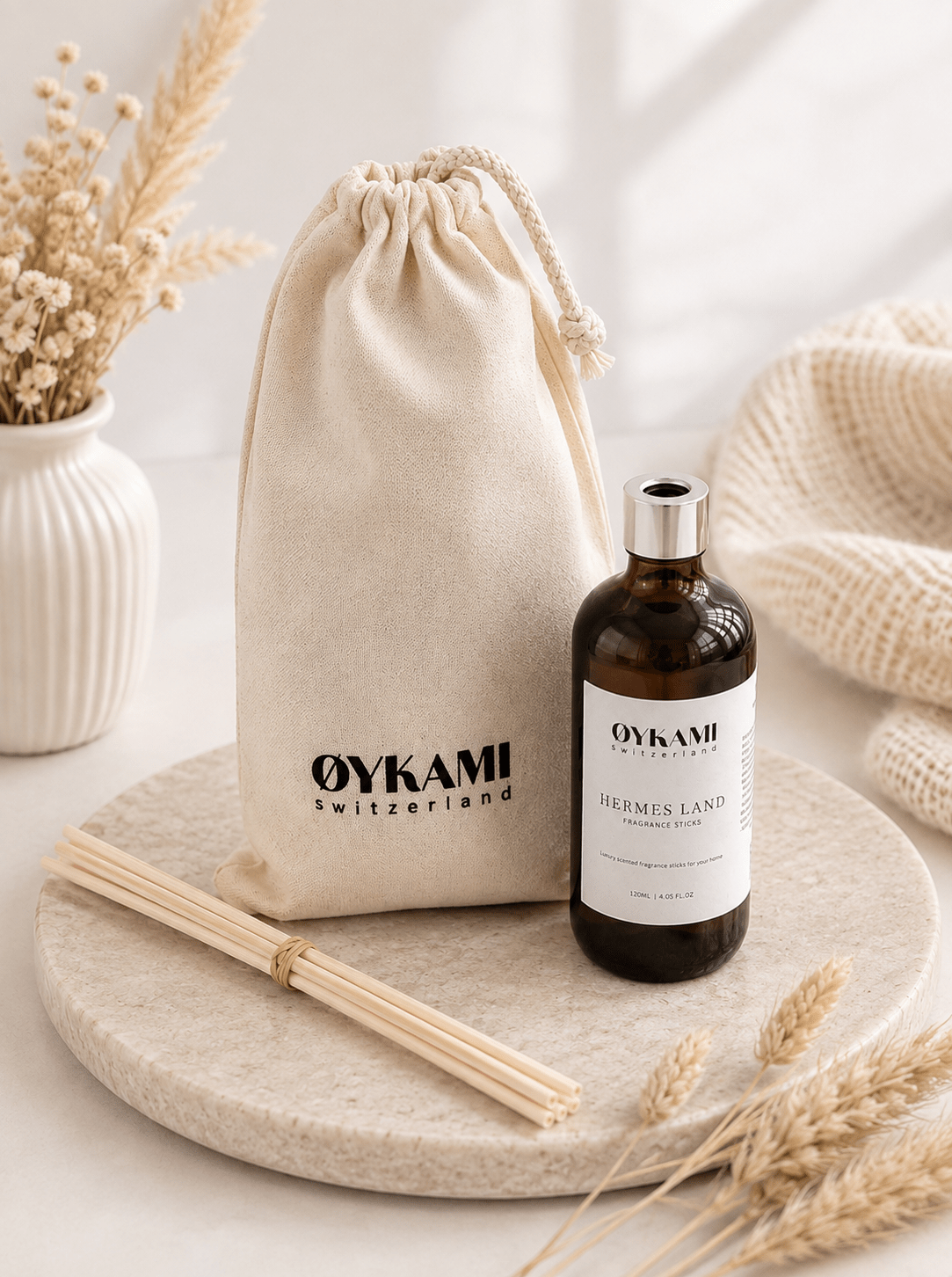 Duftstäbchen Hermes Land, 120ml - OYKAMI in a box