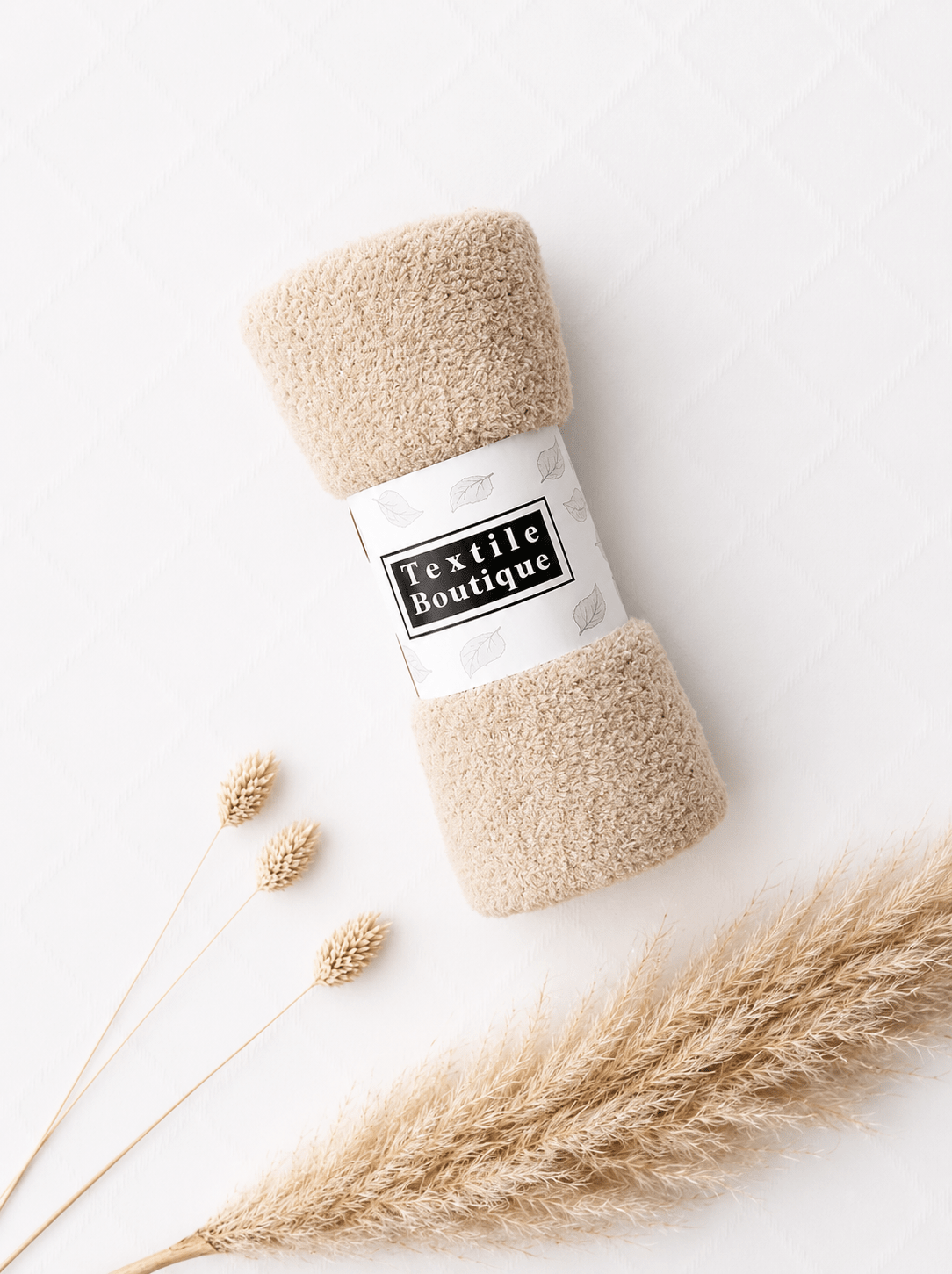 Flauschiges Tuch – Natur - OYKAMI in a box