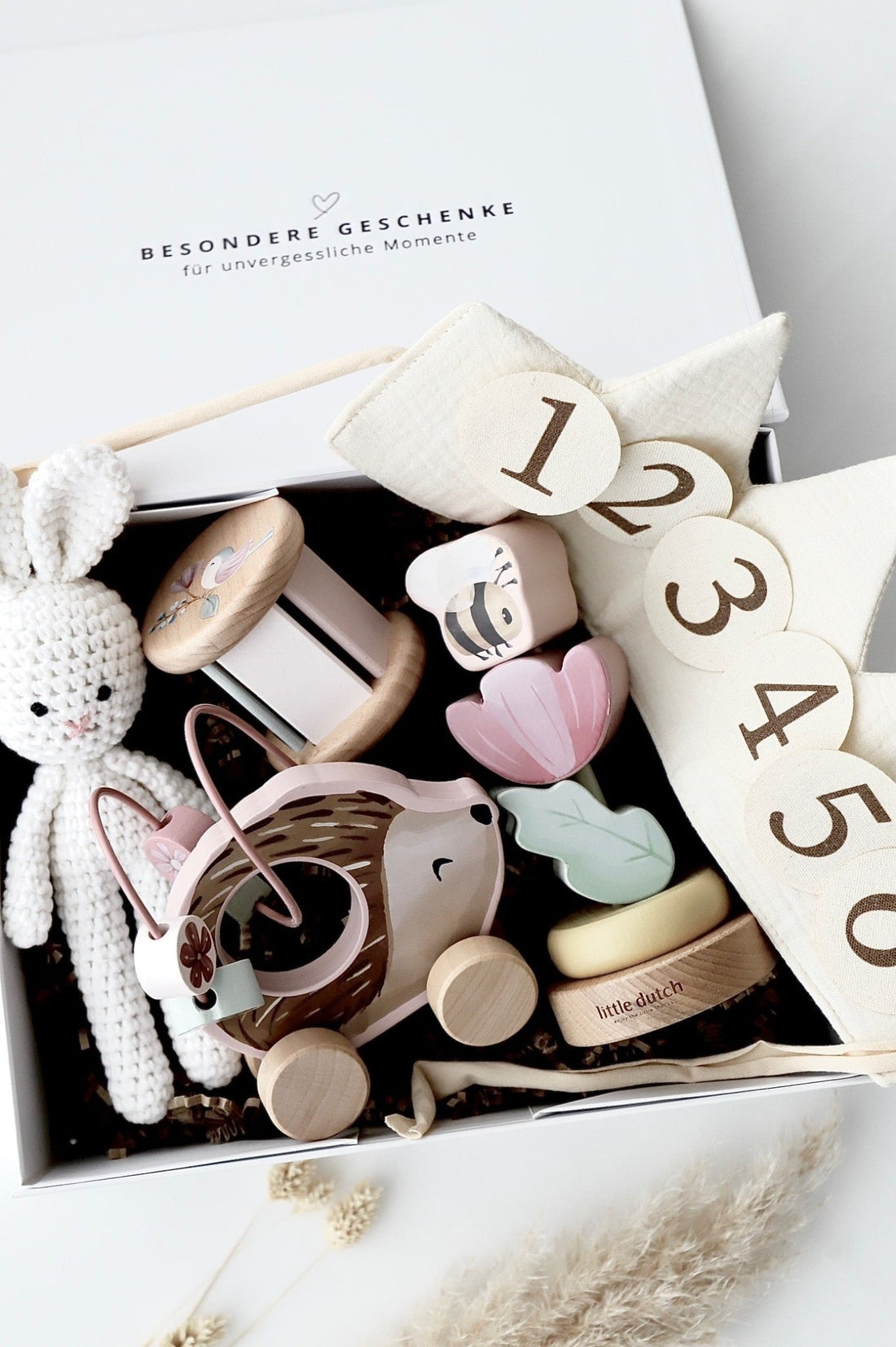 Geburtstagsbox „Savona“ beige - OYKAMI in a box