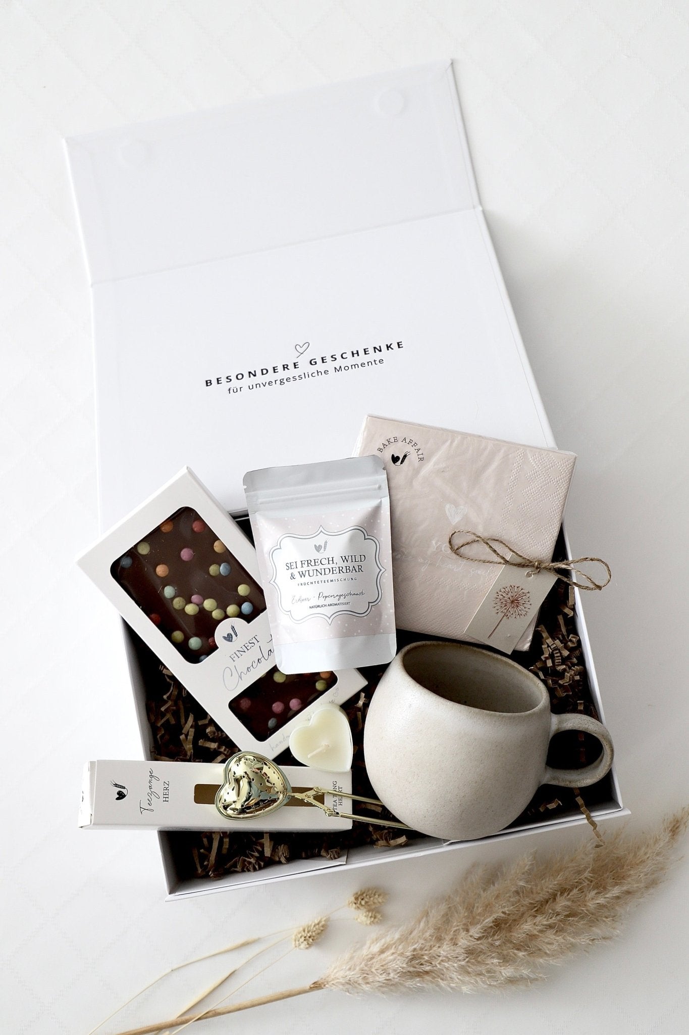 Geschenkbox „Choco Tea Bliss“ - OYKAMI in a box