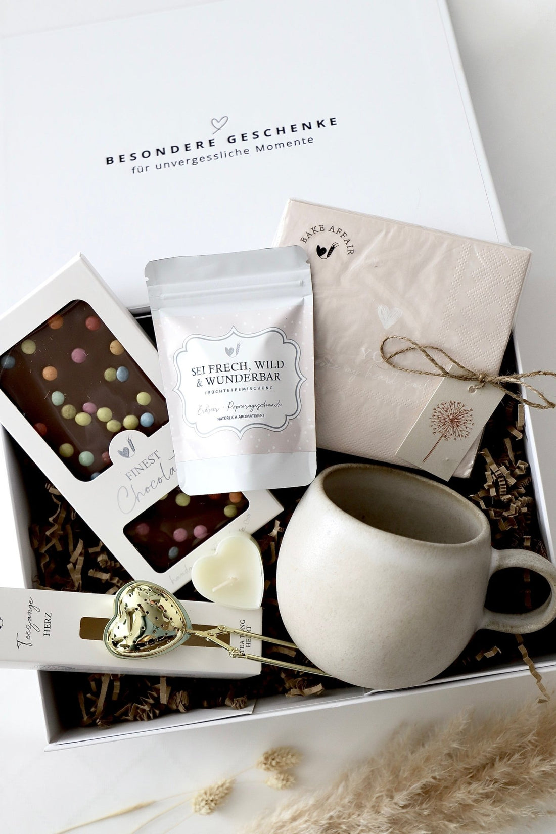 Geschenkbox „Choco Tea Bliss“ - OYKAMI in a box