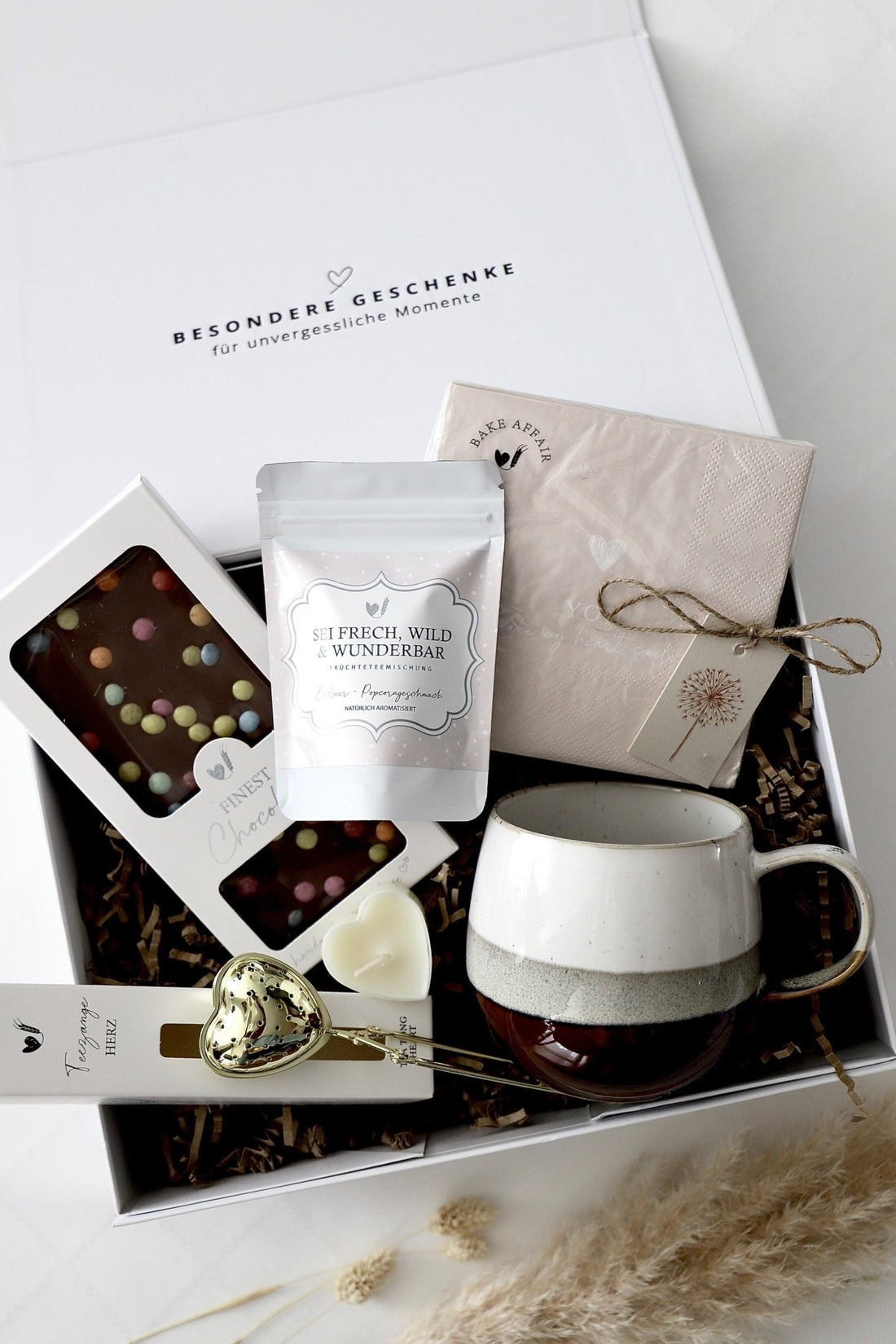 Geschenkbox „Choco Tea Delight“ - OYKAMI in a box