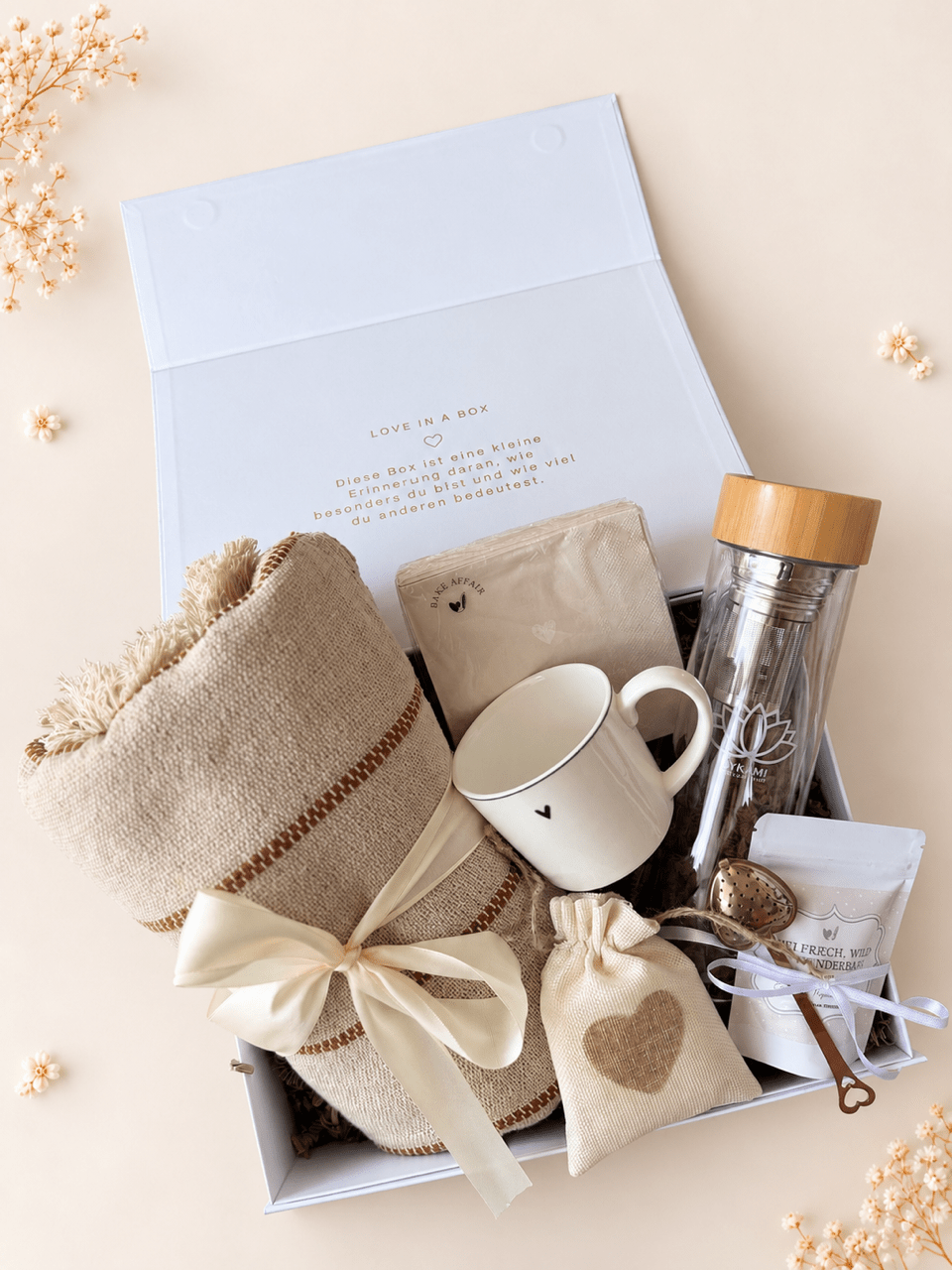 Geschenkbox «Cozy Tea Moments» – Tee, Gemütlichkeit & kleine Auszeiten - OYKAMI in a box