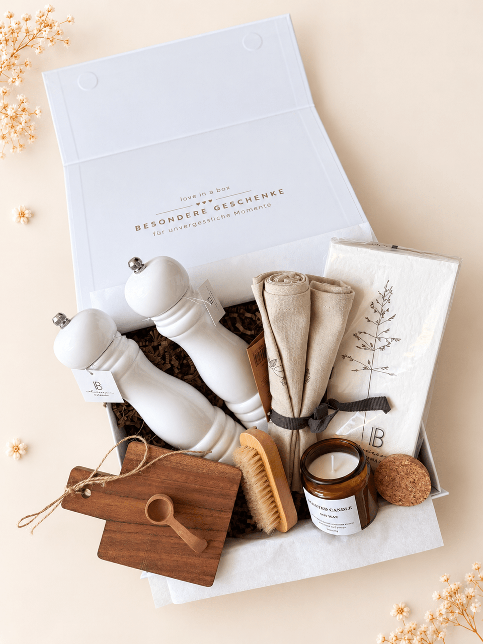 Geschenkbox "Home Sweet Home" – Geschenk zum Einzug ins neue Zuhause - OYKAMI in a box