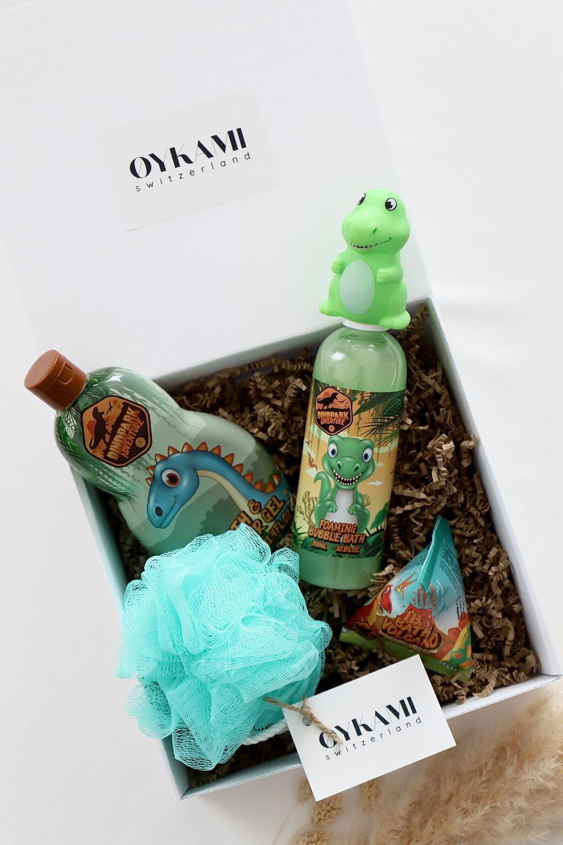 Geschenkbox Junge "Dino" - OYKAMI in a box