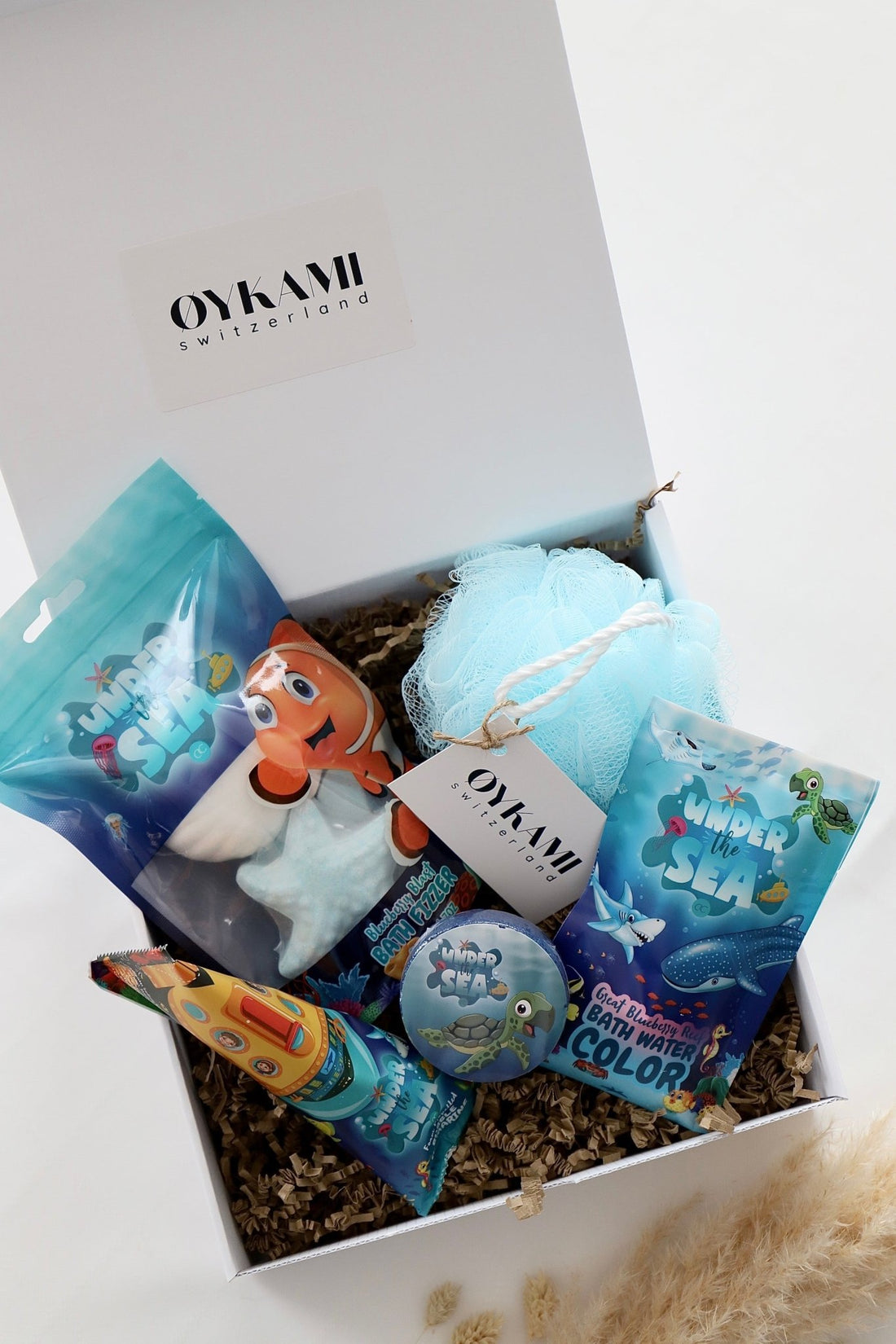 Geschenkbox Junge "under the Sea" XL - OYKAMI in a box
