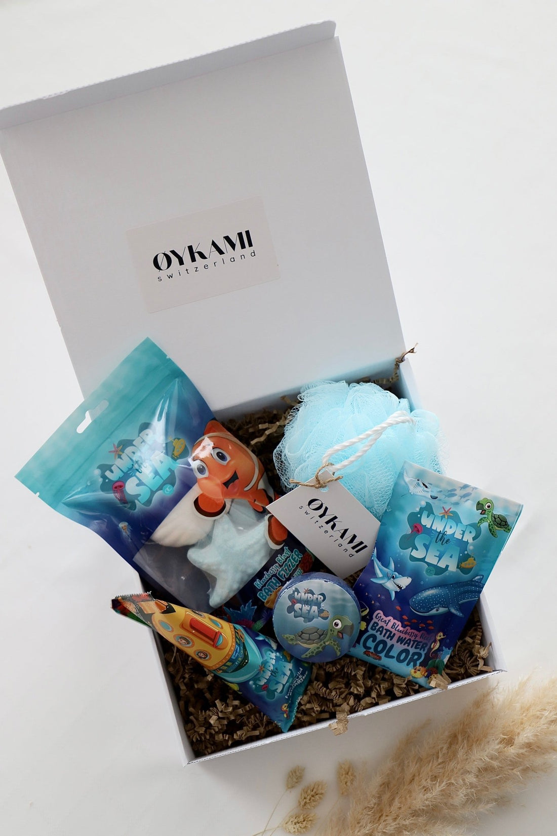 Geschenkbox Junge "under the Sea" XL - OYKAMI in a box