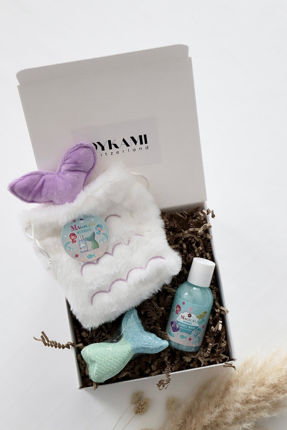 Geschenkbox Mädchen "Mermaid Kosmetiktasche" - OYKAMI in a box
