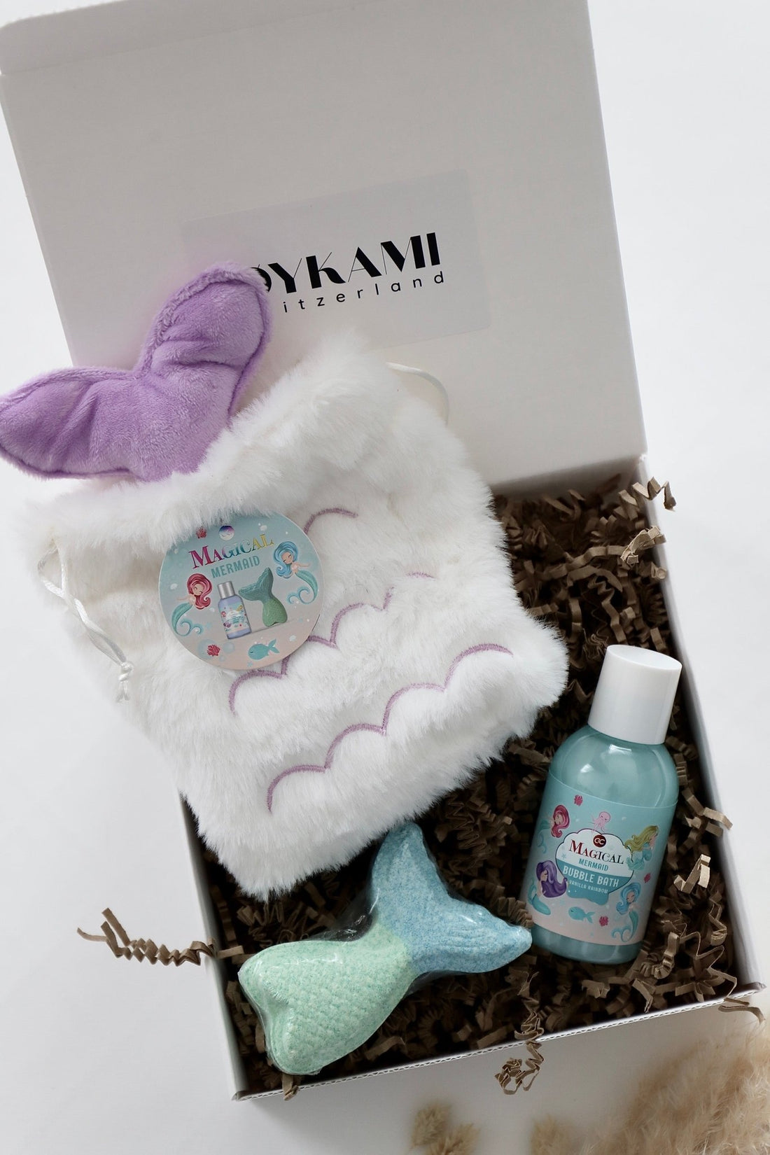 Geschenkbox Mädchen "Mermaid Kosmetiktasche" - OYKAMI in a box