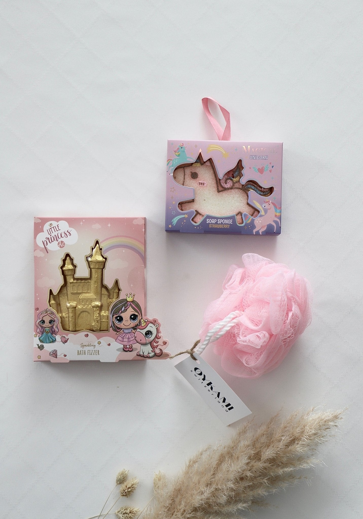 Geschenkbox Mädchen "Schloss und Einhorn" - OYKAMI in a box