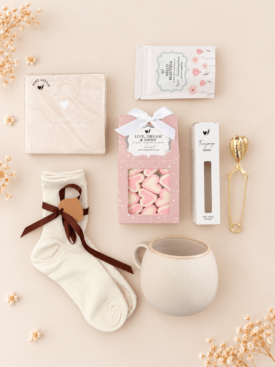 Geschenkbox «Sweetheart Moments» – Süsse Auszeit mit Herz - OYKAMI in a box