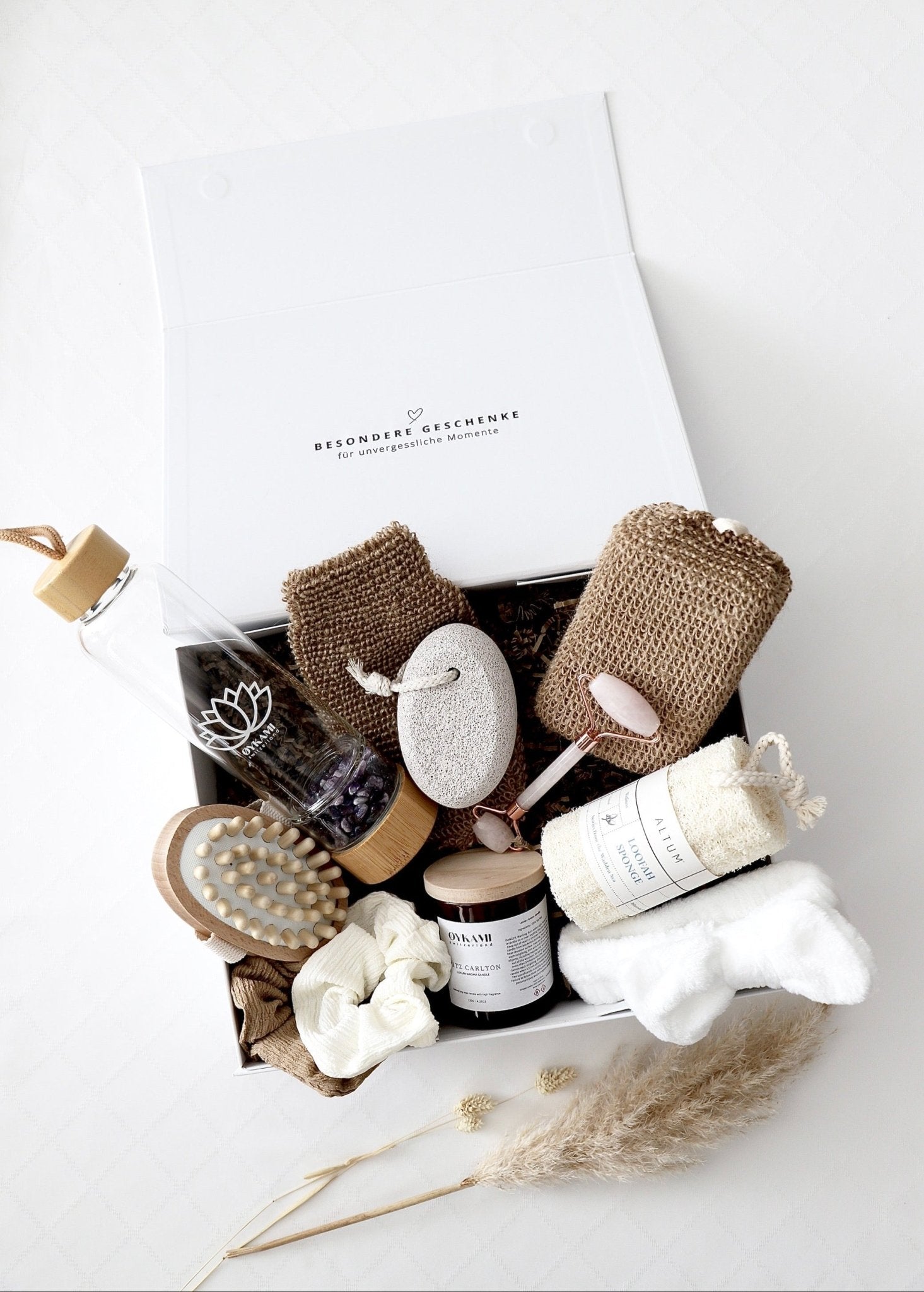 Geschenkbox „Wellness Deluxe“ - OYKAMI in a box