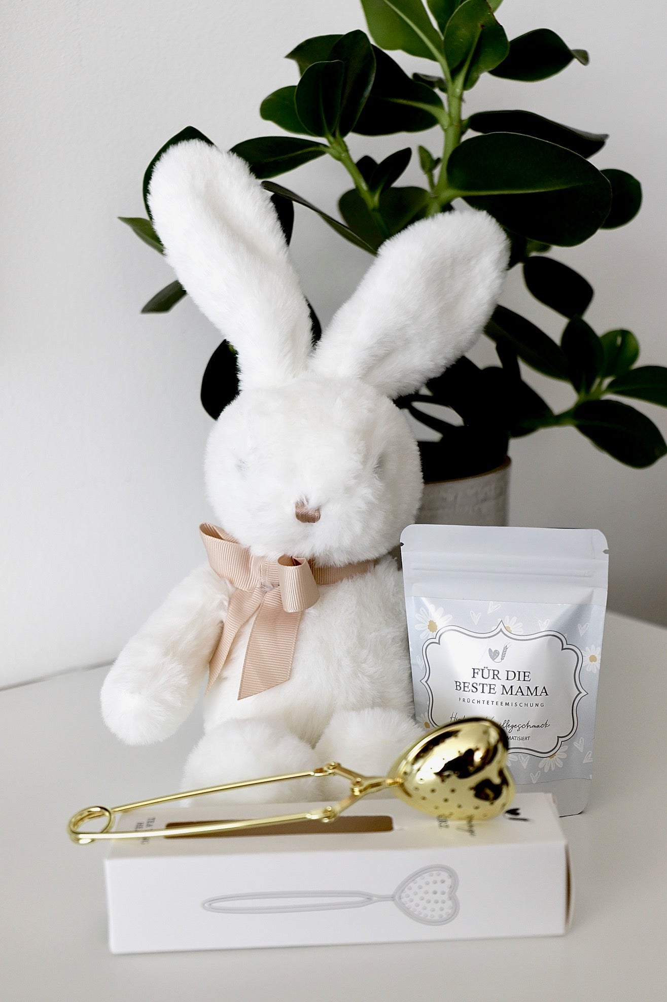 Geschenkset Baby & Mama "beste Mama" Weiss - OYKAMI in a box