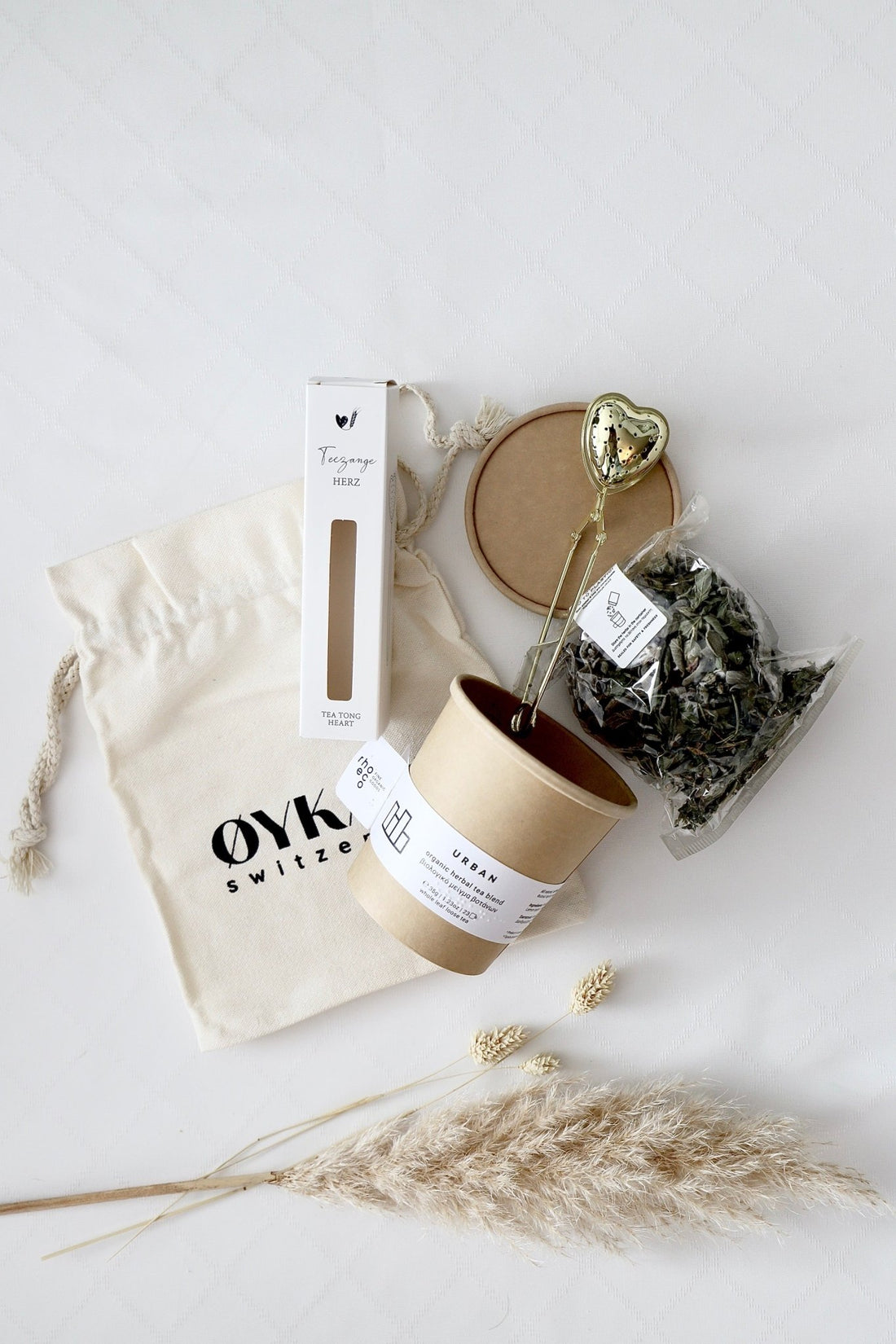 Geschenkset „Herzenszeit“ – Urban Bio - Tee & mehr - OYKAMI in a box