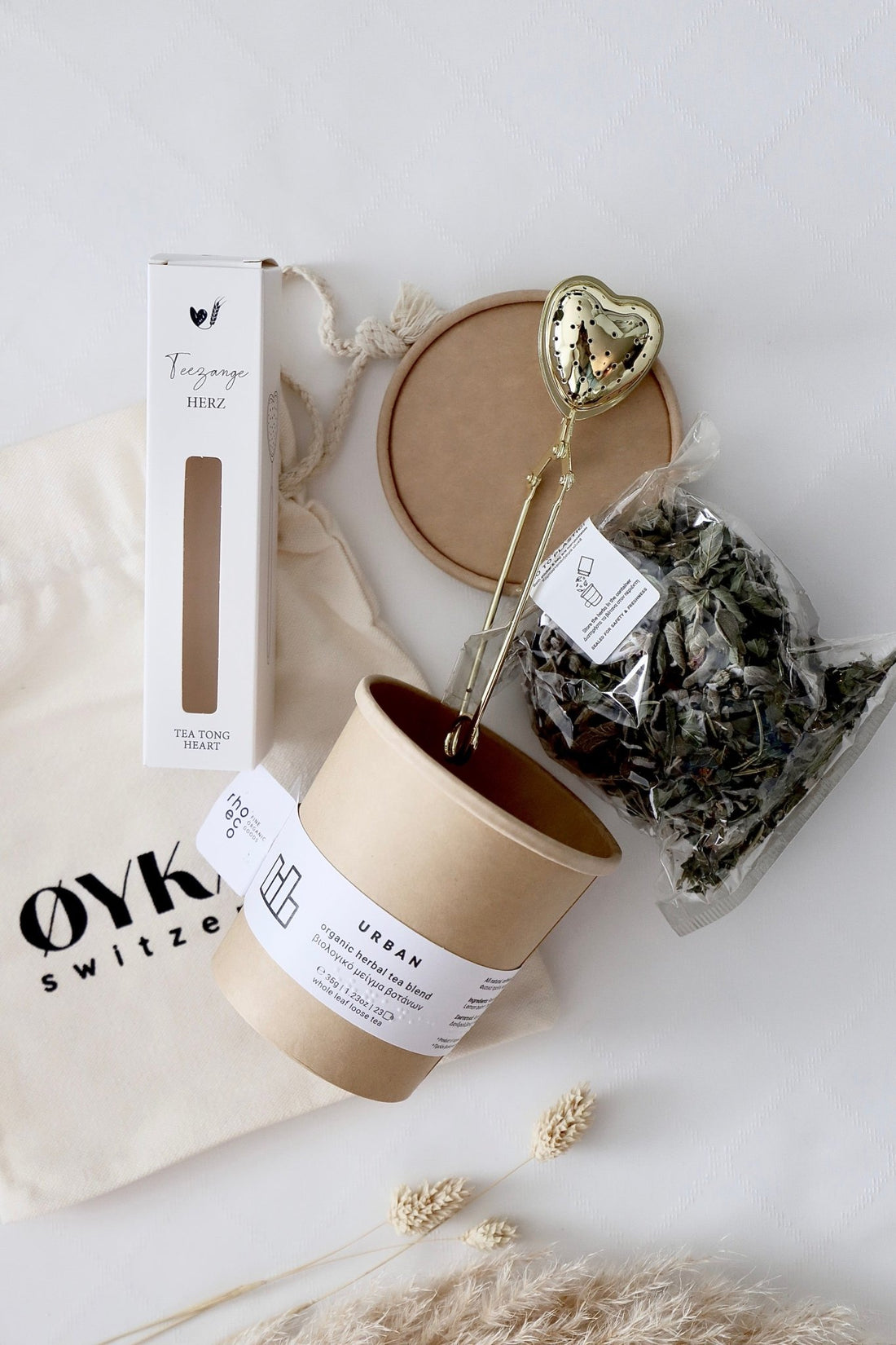 Geschenkset „Herzenszeit“ – Urban Bio - Tee & mehr - OYKAMI in a box