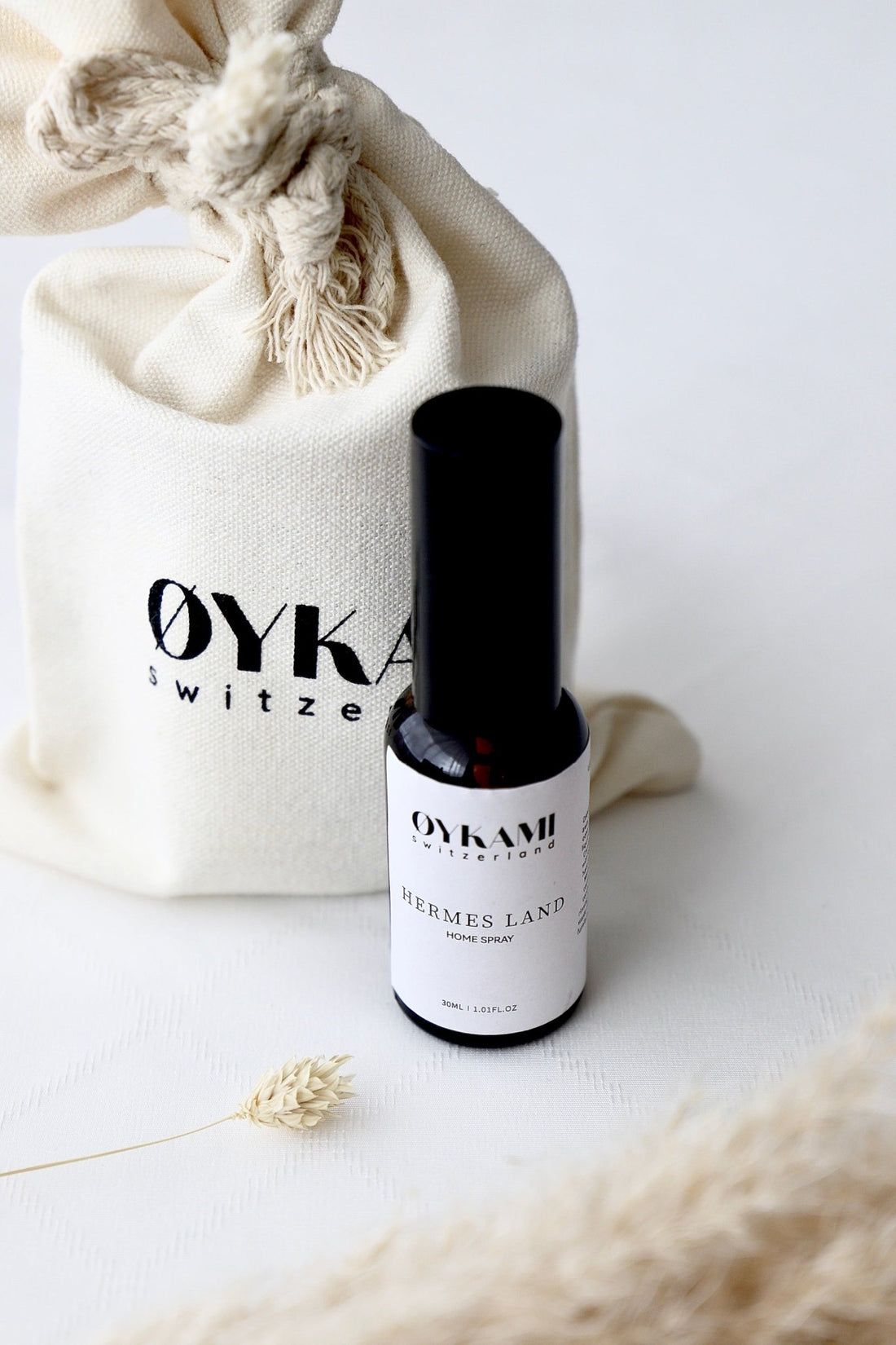 Geschenkset Home Spray Duftrichtung Hermes Land - OYKAMI in a box