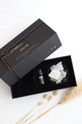 Geschenkset - Kristall Diffuser mit Öl und Steinen - OYKAMI in a box