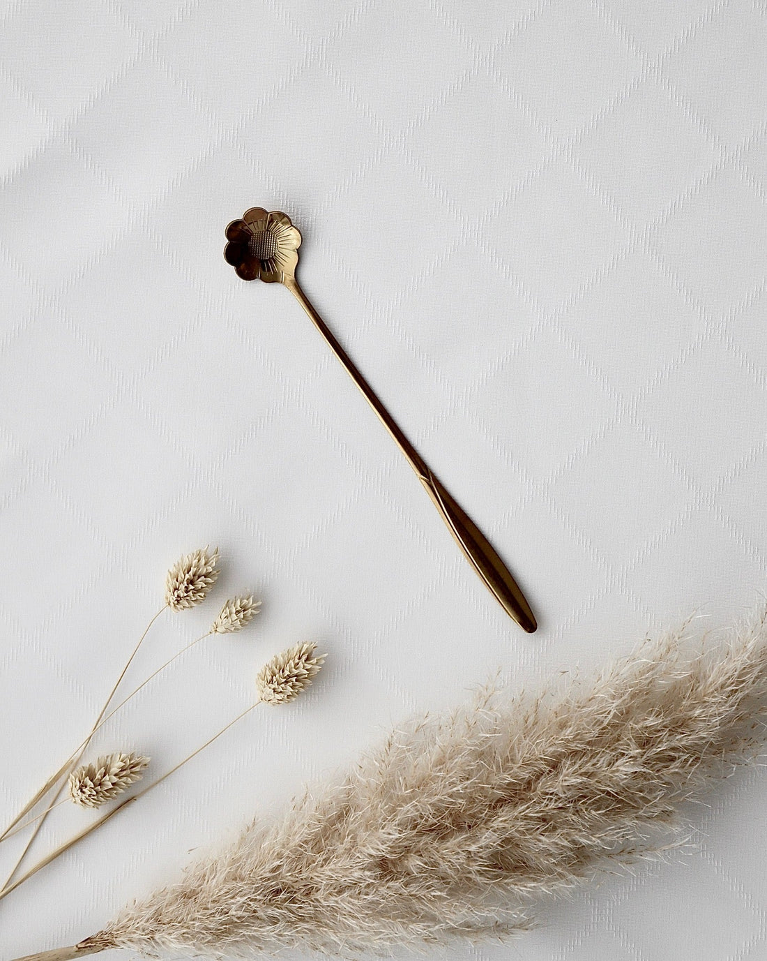 Goldener Löffel – Blume - OYKAMI in a box