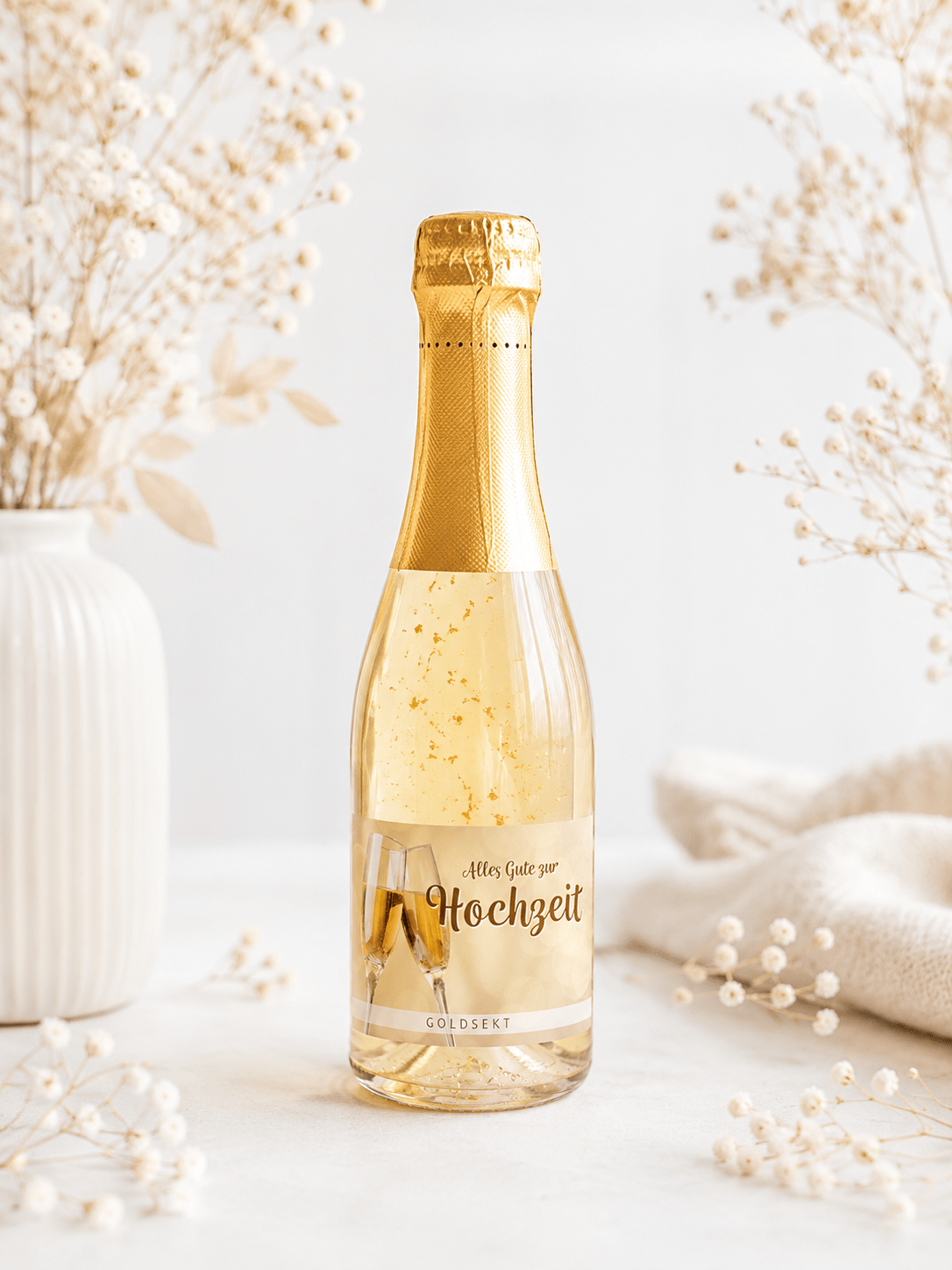 Goldsekt «Alles Gute zur Hochzeit» - OYKAMI in a box