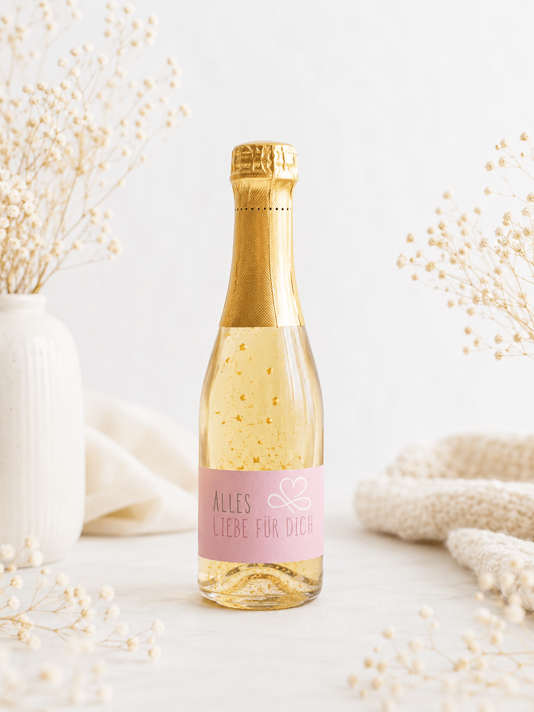 Goldsekt «Alles Liebe für Dich» - OYKAMI in a box
