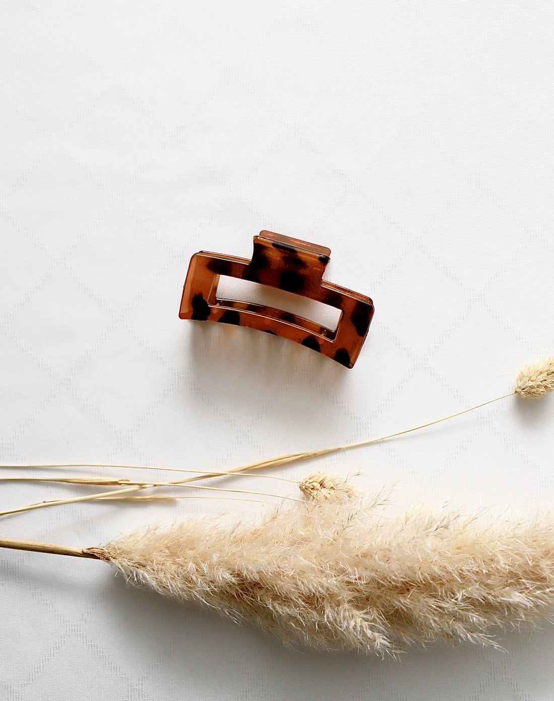 Haarklammer Braun gemustert - OYKAMI in a box