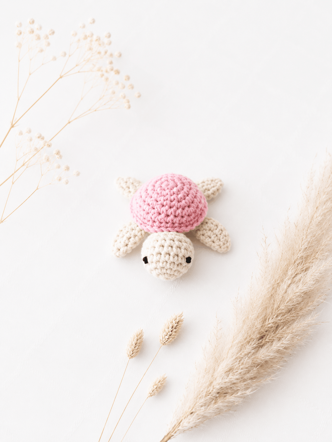 Häkel-Schildkröte rosa - OYKAMI in a box