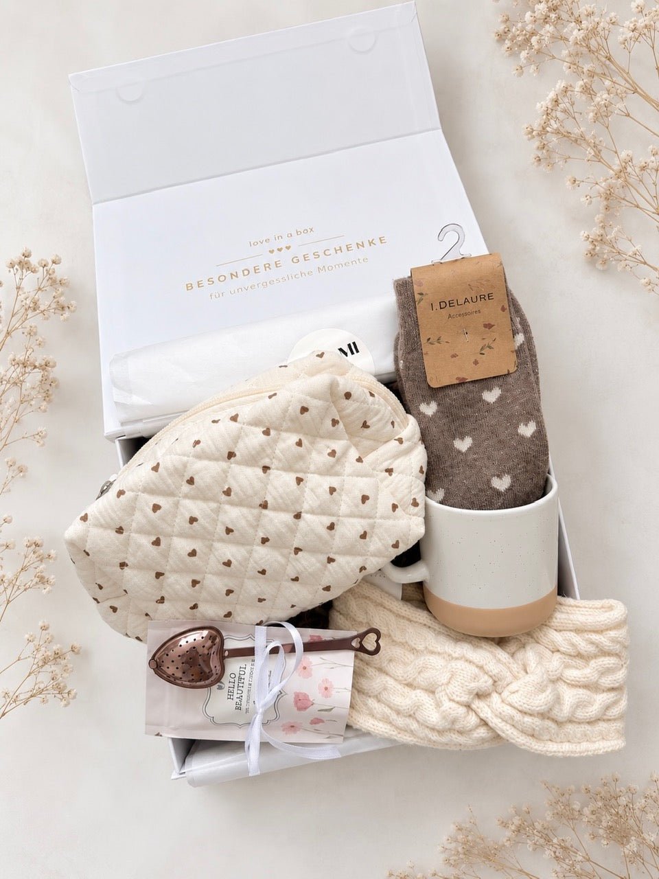 HEARTWARMING SPARKLE – Geschenkbox für Frauen - OYKAMI in a box