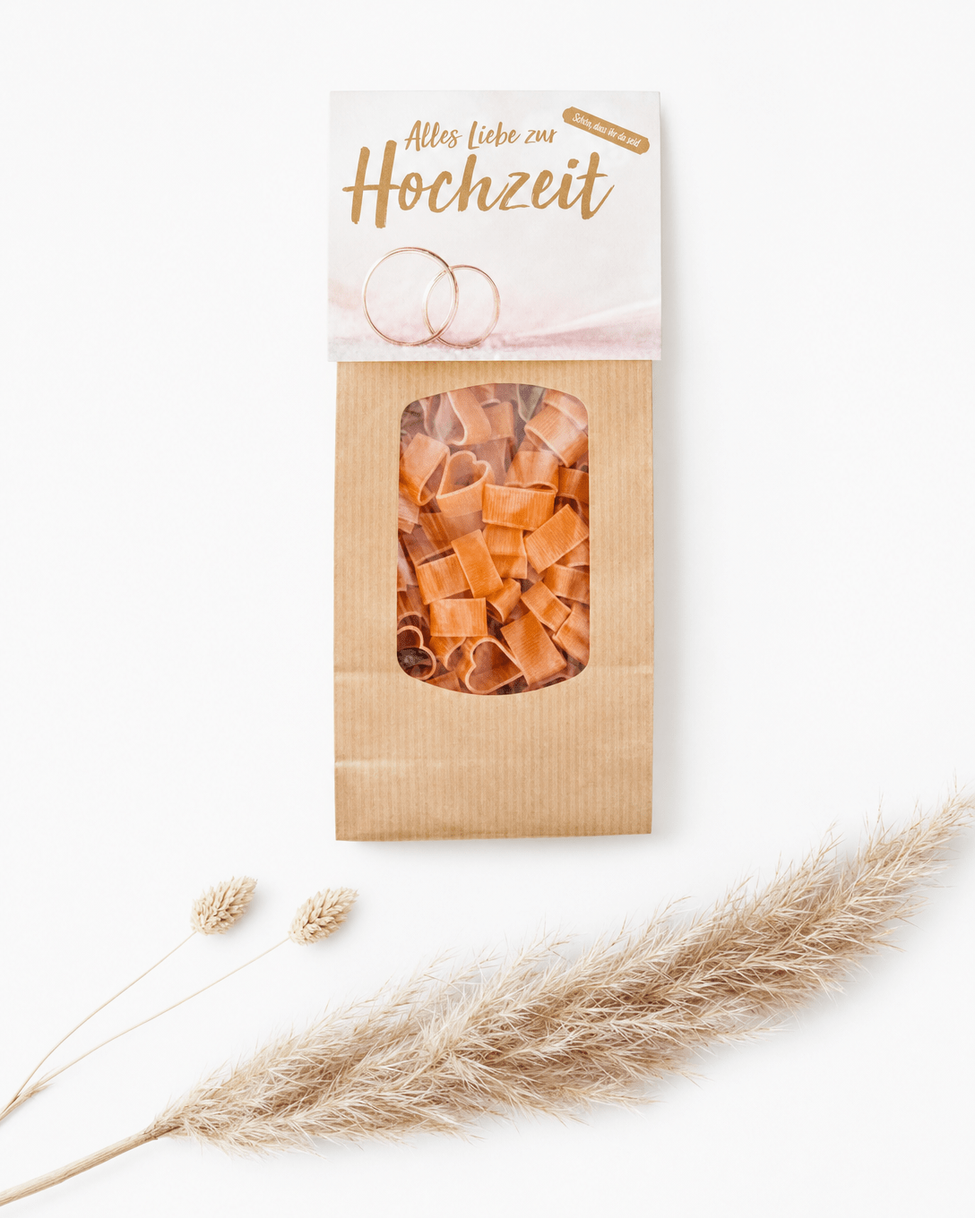 Herz Pasta „Alles Liebe zur Hochzeit“ - OYKAMI in a box