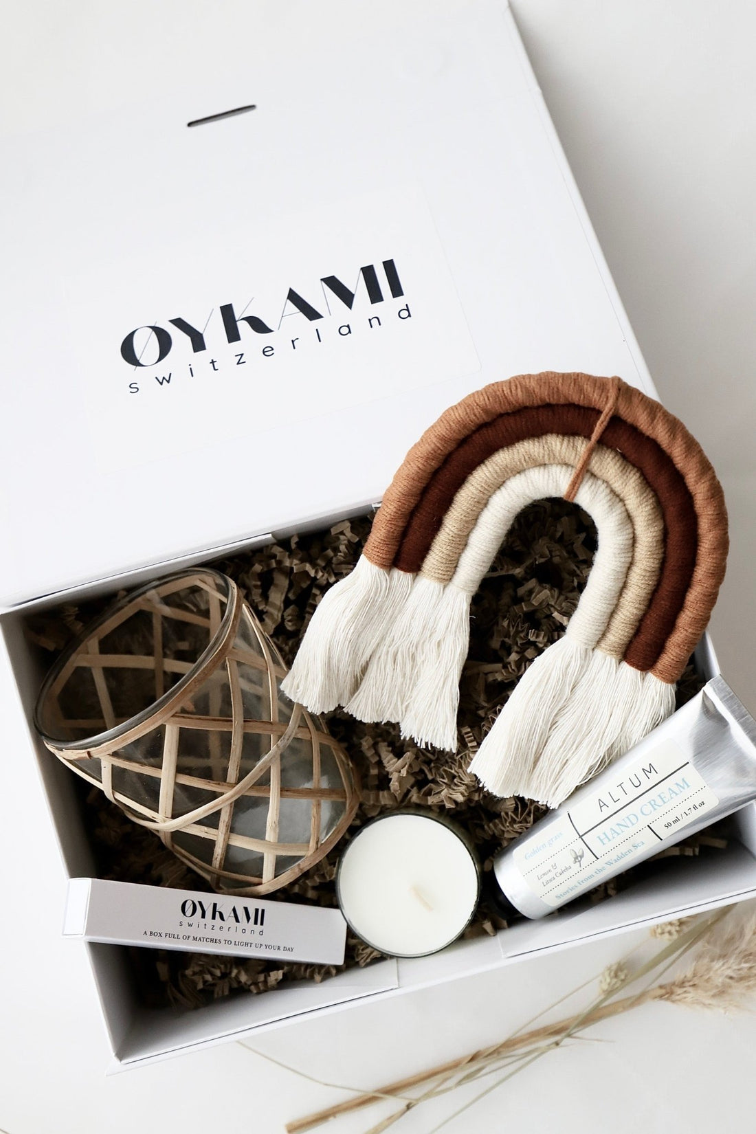 Kerzen Geschenkset Lichtzauber - OYKAMI in a box