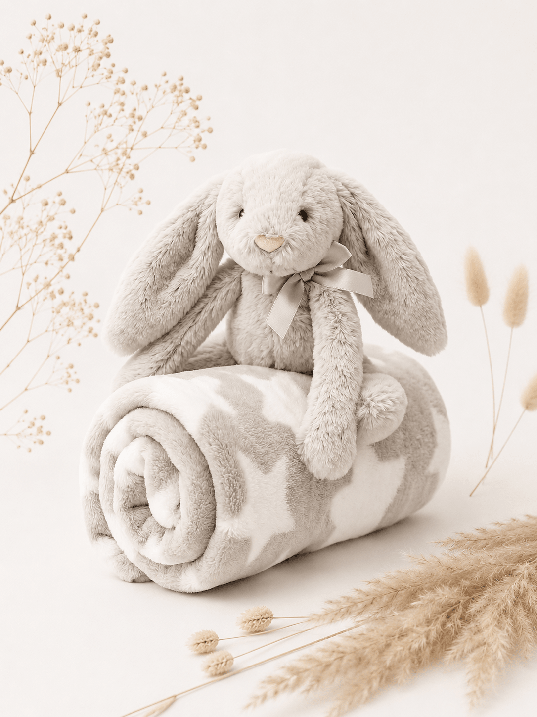Kuschelhase mit Babydecke - OYKAMI in a box