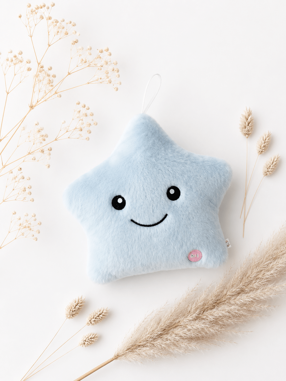 Leuchtender kleiner Kuschelstern in Blau - OYKAMI in a box