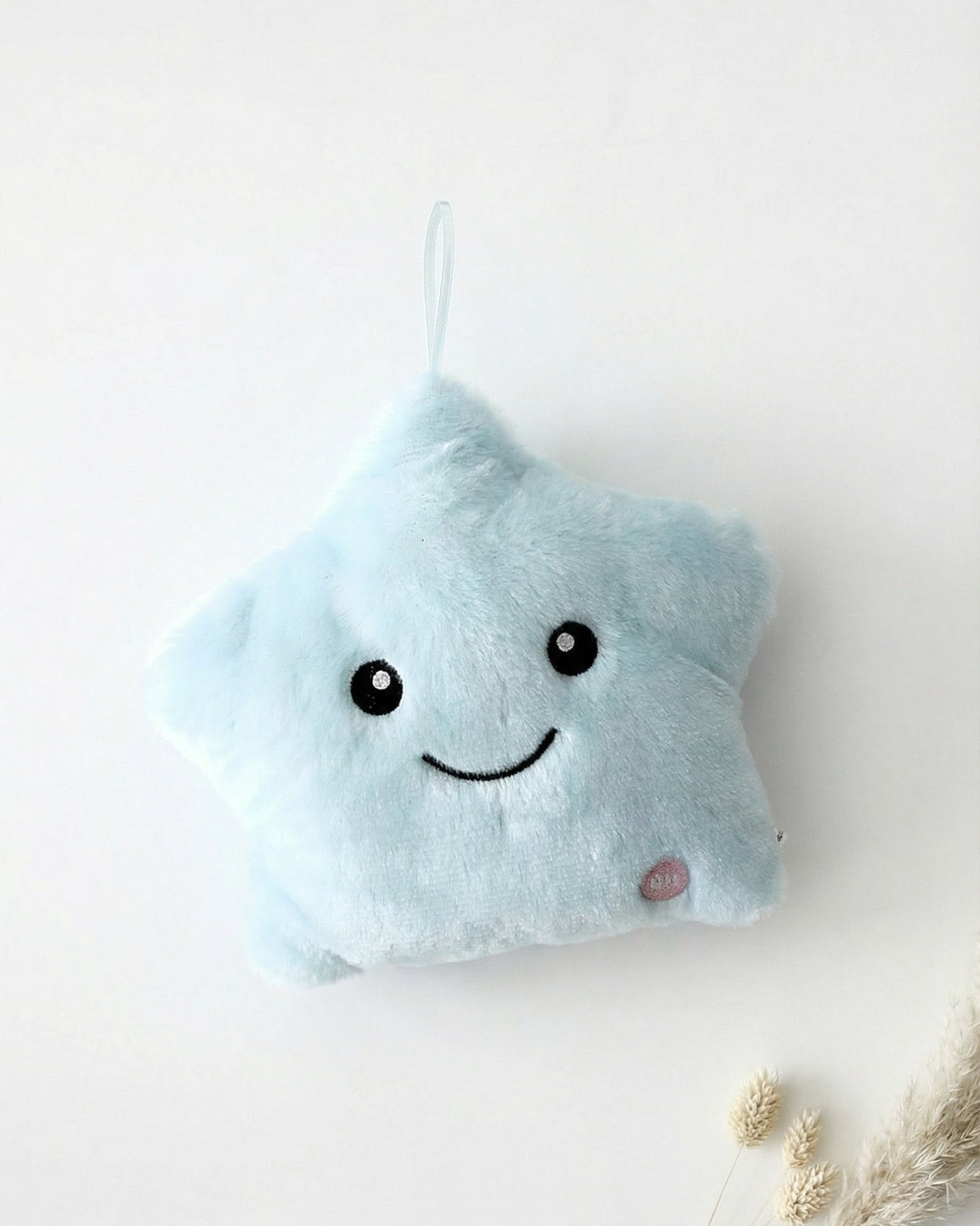 Leuchtender kleiner Kuschelstern in Blau - OYKAMI in a box