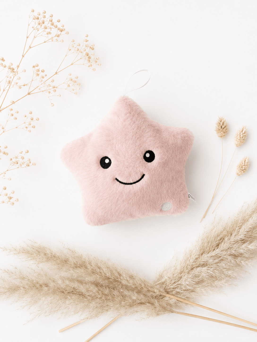 Leuchtender kleiner Kuschelstern in Rosa - OYKAMI in a box