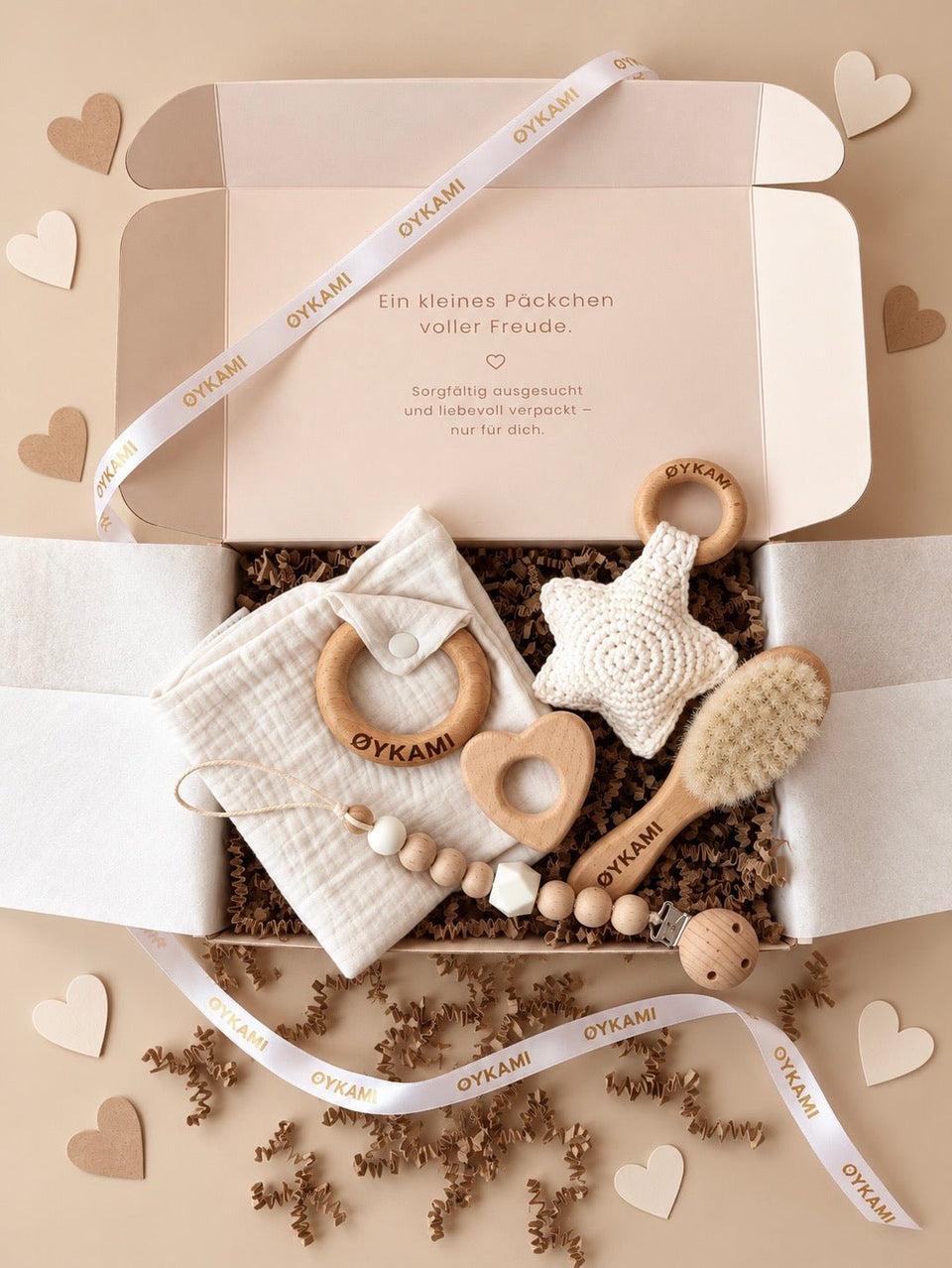 Little Joy Baby Box Neutral - OYKAMI in a box