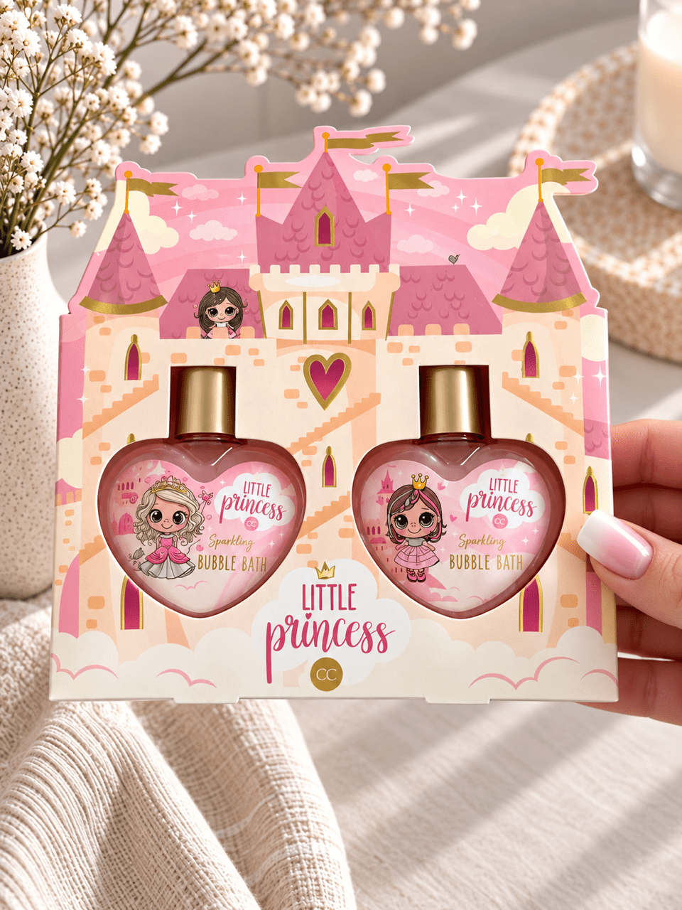Little Princess Bubble Bath Set – Badezusatz für Kinder - OYKAMI in a box