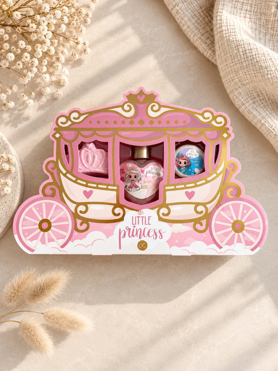 Little Princess Geschenkset – Prinzessinnen Pflege-Set für Kinder - OYKAMI in a box