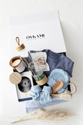 Mama & Baby Geschenkbox Blau 
