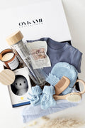 Mama & Baby Geschenkbox Blau 