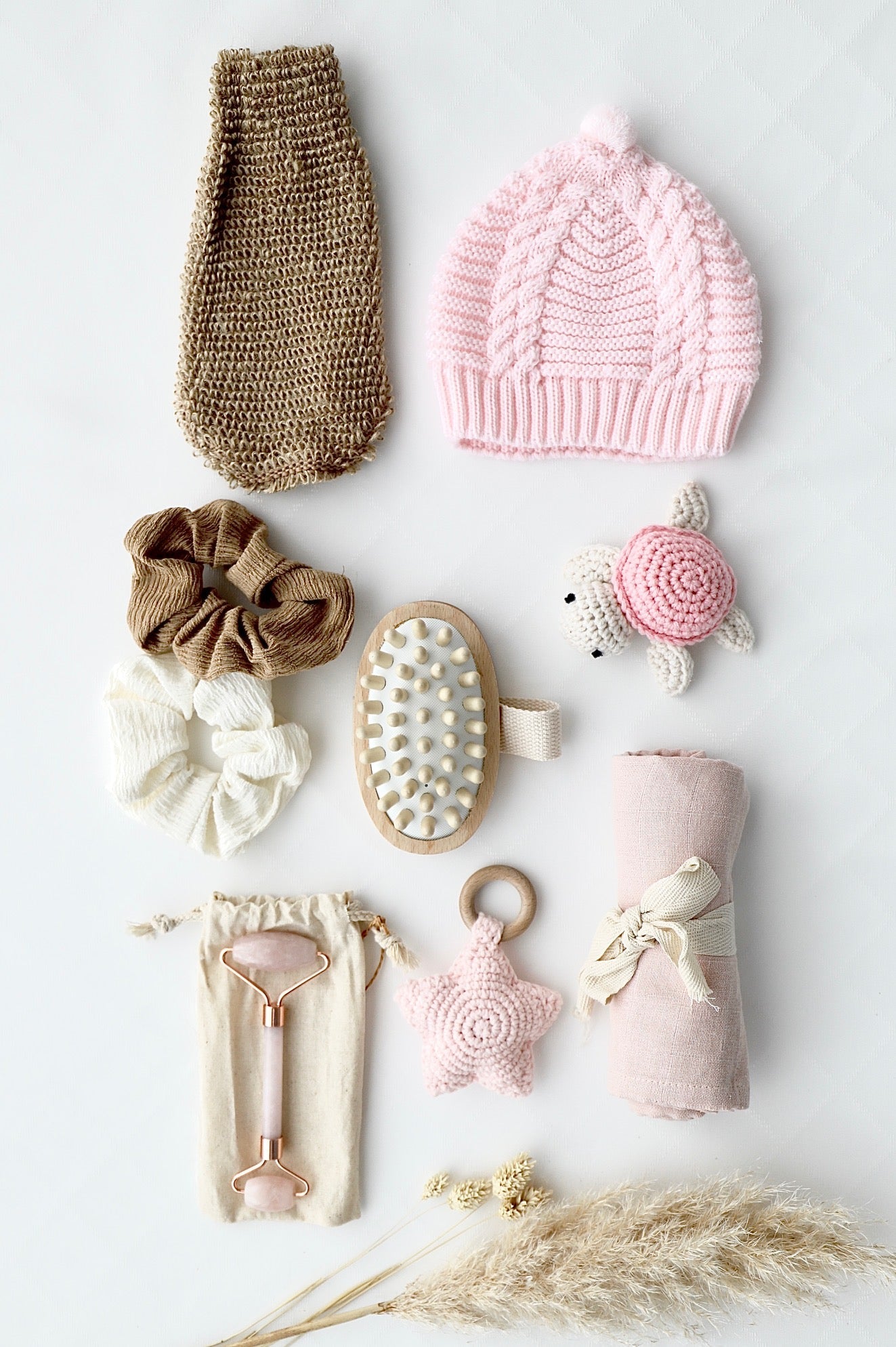 Mama - Baby Geschenkbox „Elora“ Rosa - OYKAMI in a box