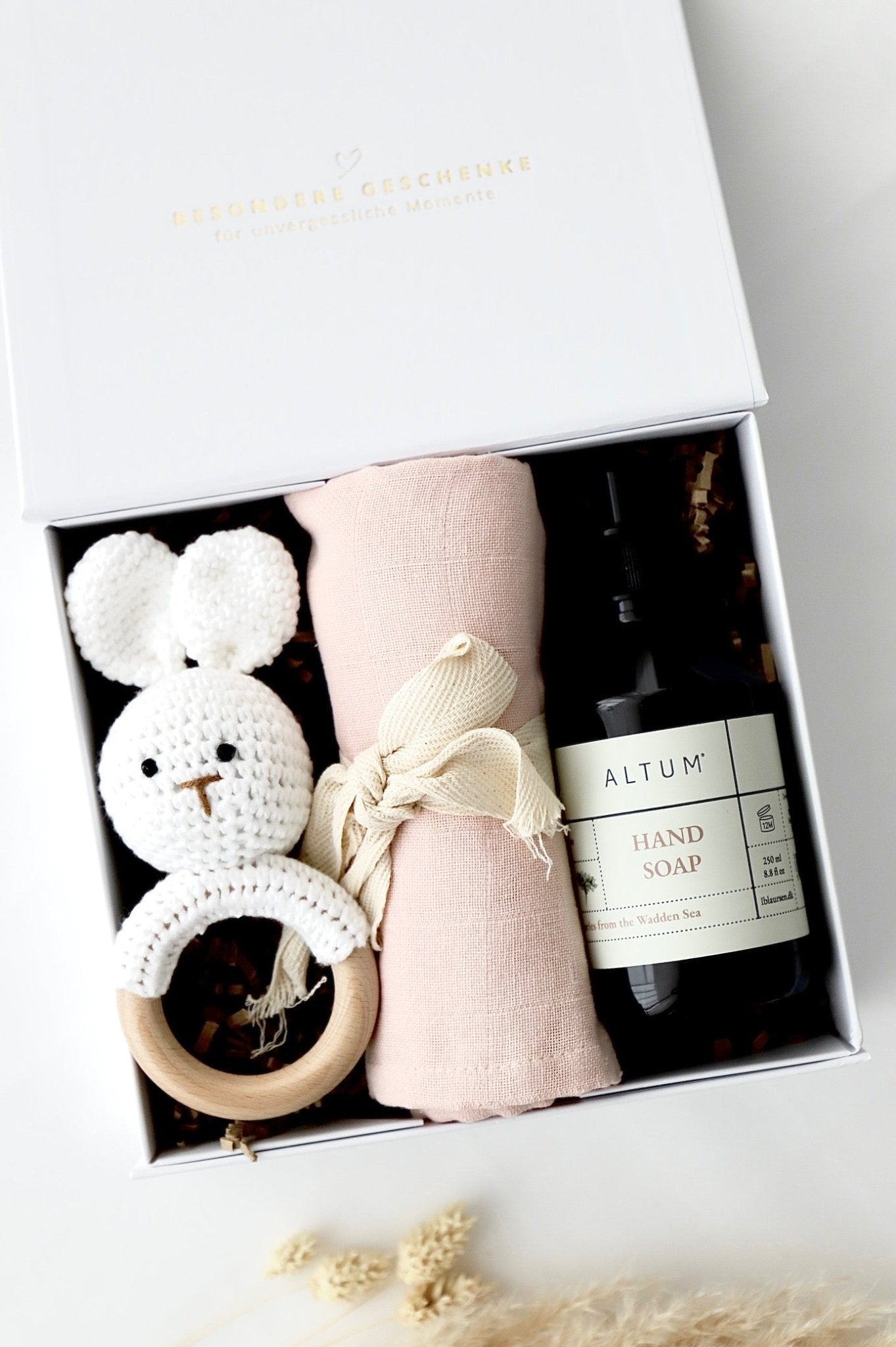 Mama - Baby Geschenkbox „Évora“ Rosa - OYKAMI in a box