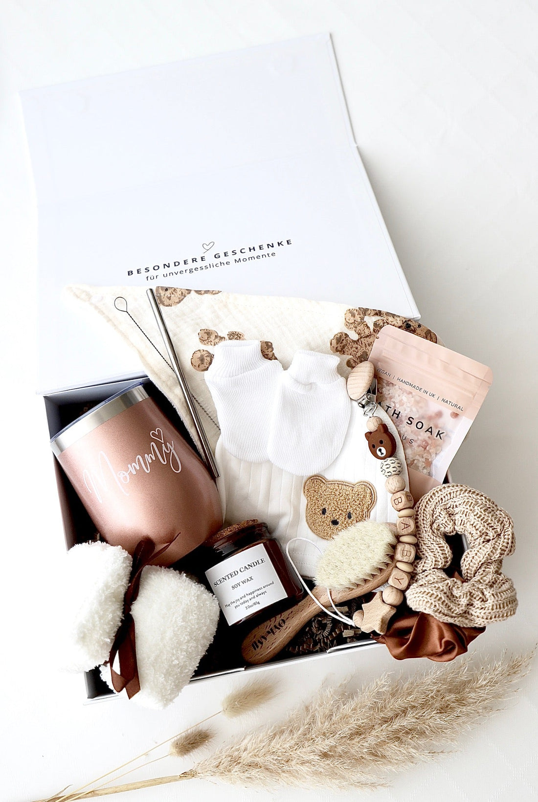 Mama & Baby Geschenkbox «Kopenhagen» Bärchen - OYKAMI in a box