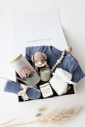 Mama & Baby Geschenkbox «Oslo» Blau rainbow - OYKAMI in a box